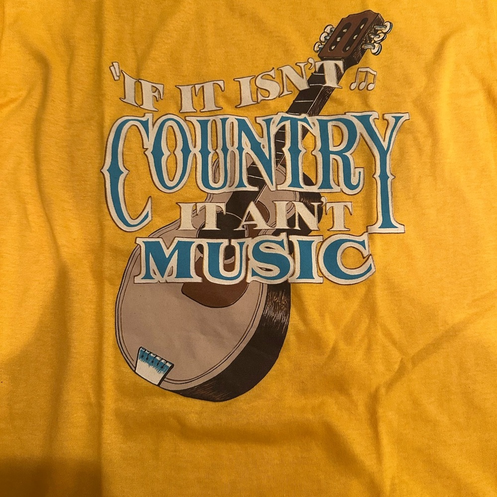 Jerzees Yellow Graphic Tee - Short Sleeve - Picture 2 of 6